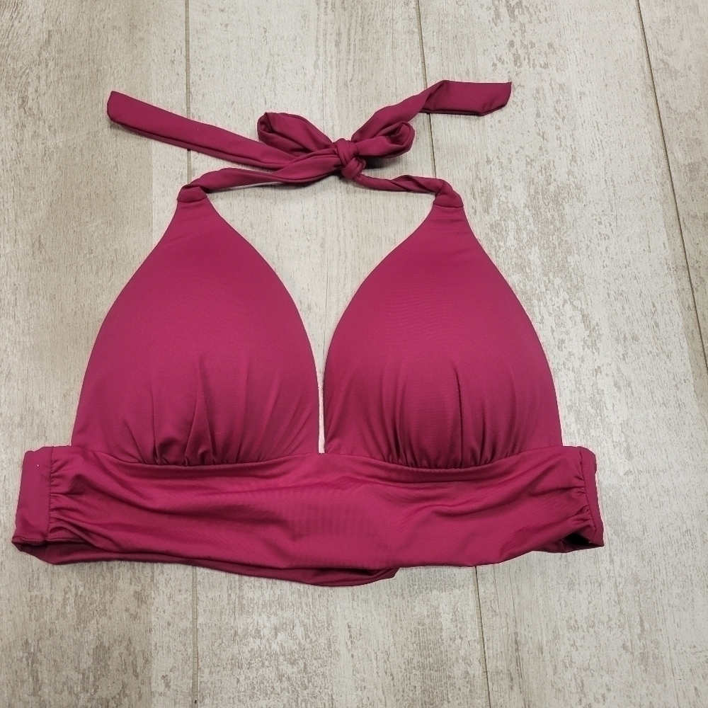 La Blanca Pink Halter Top Bikini Size 10